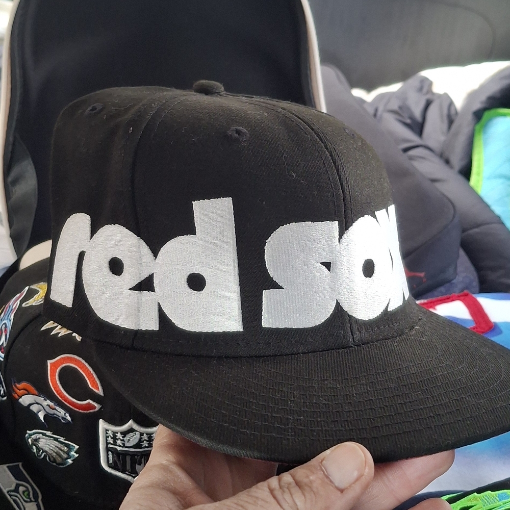 New Era Black 59FIFTY Cap Big Logo